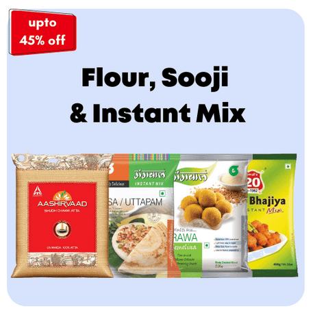 Flour, Sooji & Instant Mix