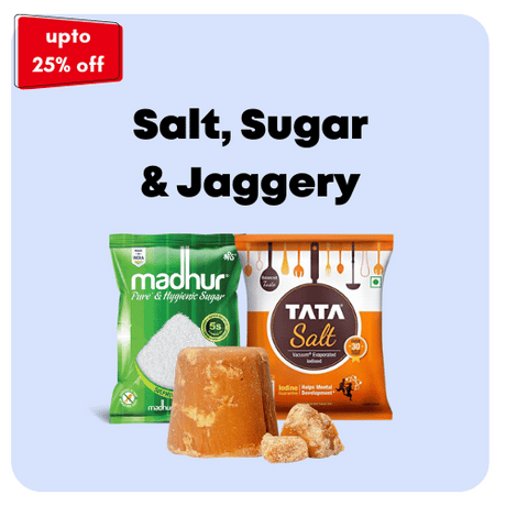 Salt, Sugar & Jaggery