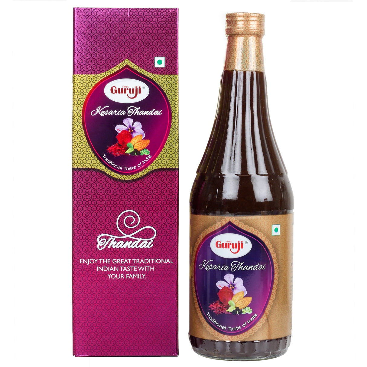 Guruji Kesaria Thandai 750 ml