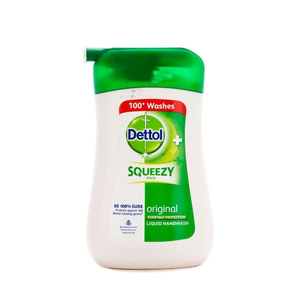 Dettol Original Liquid Handwash Squeezy Pack 100 ml