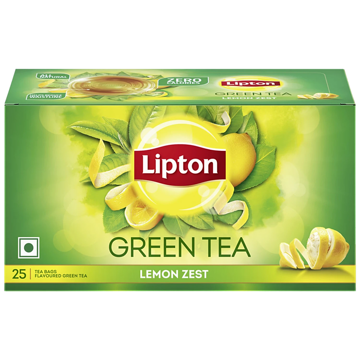 Lipton Lemon Zest Green Tea Bags 25 pc