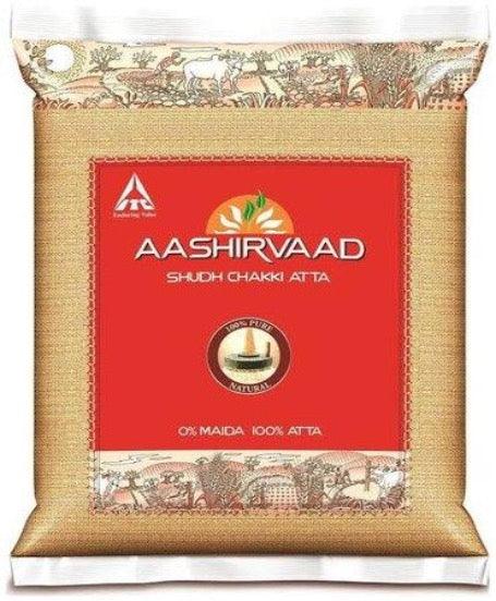 Aashirvaad Whole Wheat Atta 5 kg - Quick Pantry