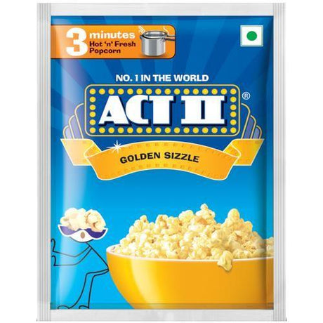 ACT II Instant Popcorn - Golden Sizzle 40 g - Quick Pantry