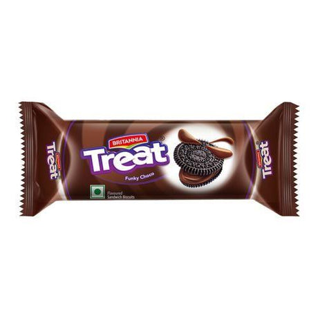 Britannia Treat Chocolate Cream Biscuits 60 g - Quick Pantry