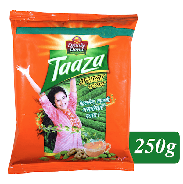 Brooke Bond Taaza Masala Chaska Tea 250 g - Quick Pantry