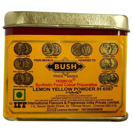 Bush Edible Food Colour - Lemon Yellow - Quick Pantry