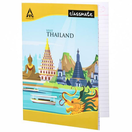 Classmate Notebook Single Line - Size : 24 x 18 cm - 172 Pages - Quick Pantry