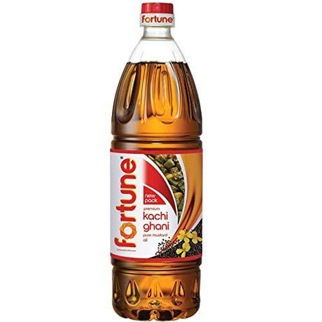 Fortune Kachi Ghani Mustard Oil 500 ml - Quick Pantry