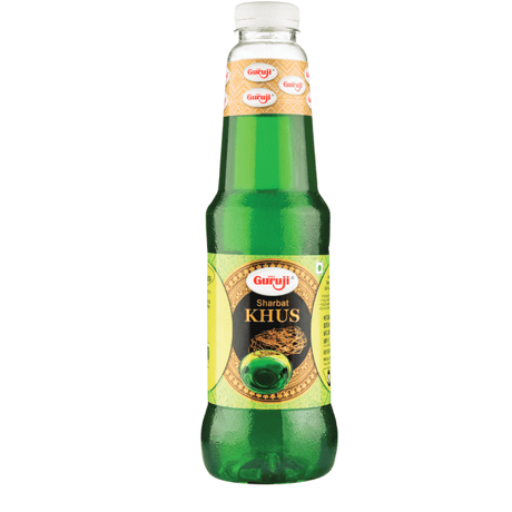 Guruji Khus Sharbat 750 ml - Quick Pantry