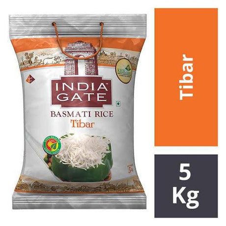 India Gate Basmati Rice - Tibar 5 kg - Quick Pantry