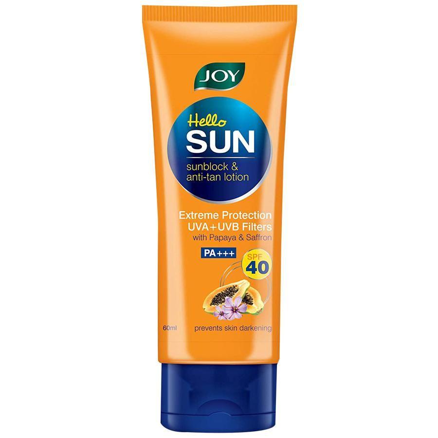 Joy Hello Sun SunBlock & Anti-Tan Lotion 60 ml - Quick Pantry