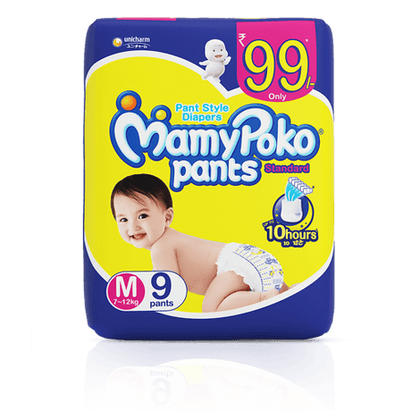 Mamy Poko Pants Medium Size (7-12 kg) Diapers 8 pc - Quick Pantry