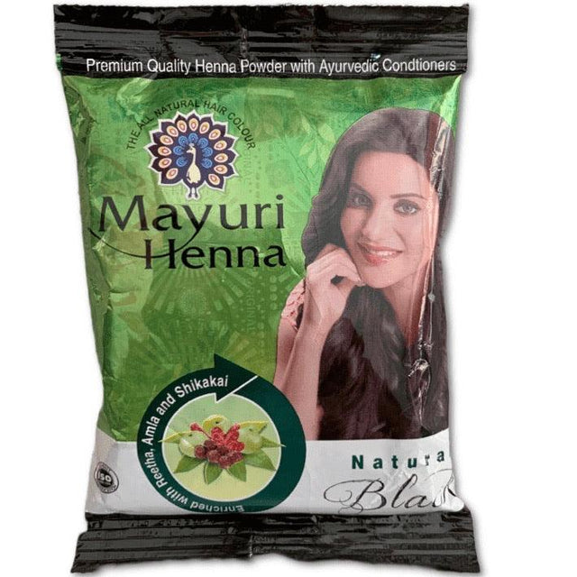 Mayuri Henna Natural Black Mehndi 25 g - Quick Pantry