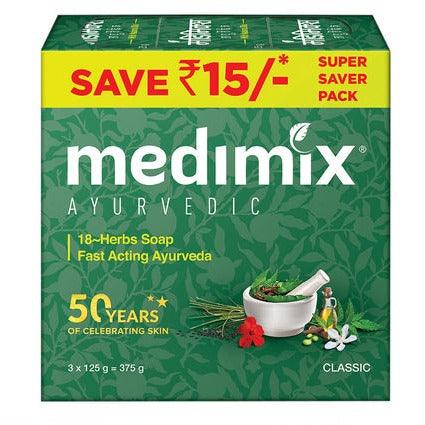 Medimix Ayurvedic Sandal Soap 125gm: Buy packet of 1.0 Soap at best price  in India | 1mg