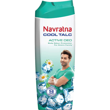 Navratna Cool Talc Active Deo - Quick Pantry