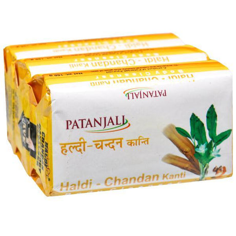 Patanjali Haldi Chandan Kanti - Body Cleanser Soap - Quick Pantry