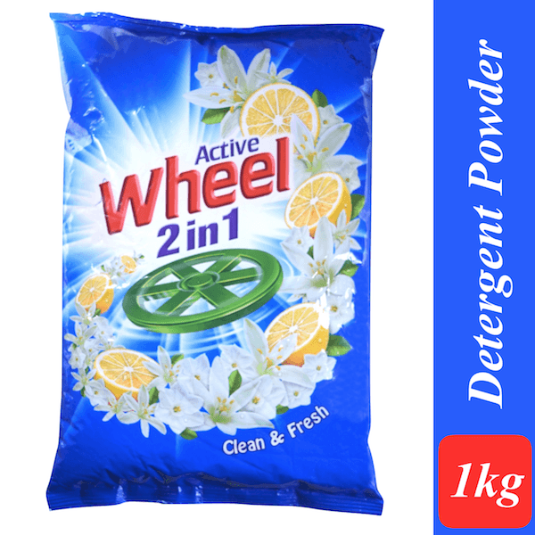 Wheel Active 2 in 1 Detergent Powder - Quick Pantry